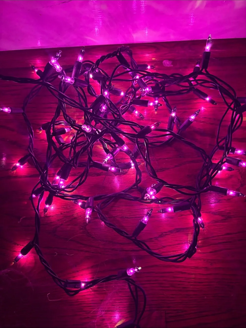 Halloween Purple String Lights 1,133” Party Holiday Decor